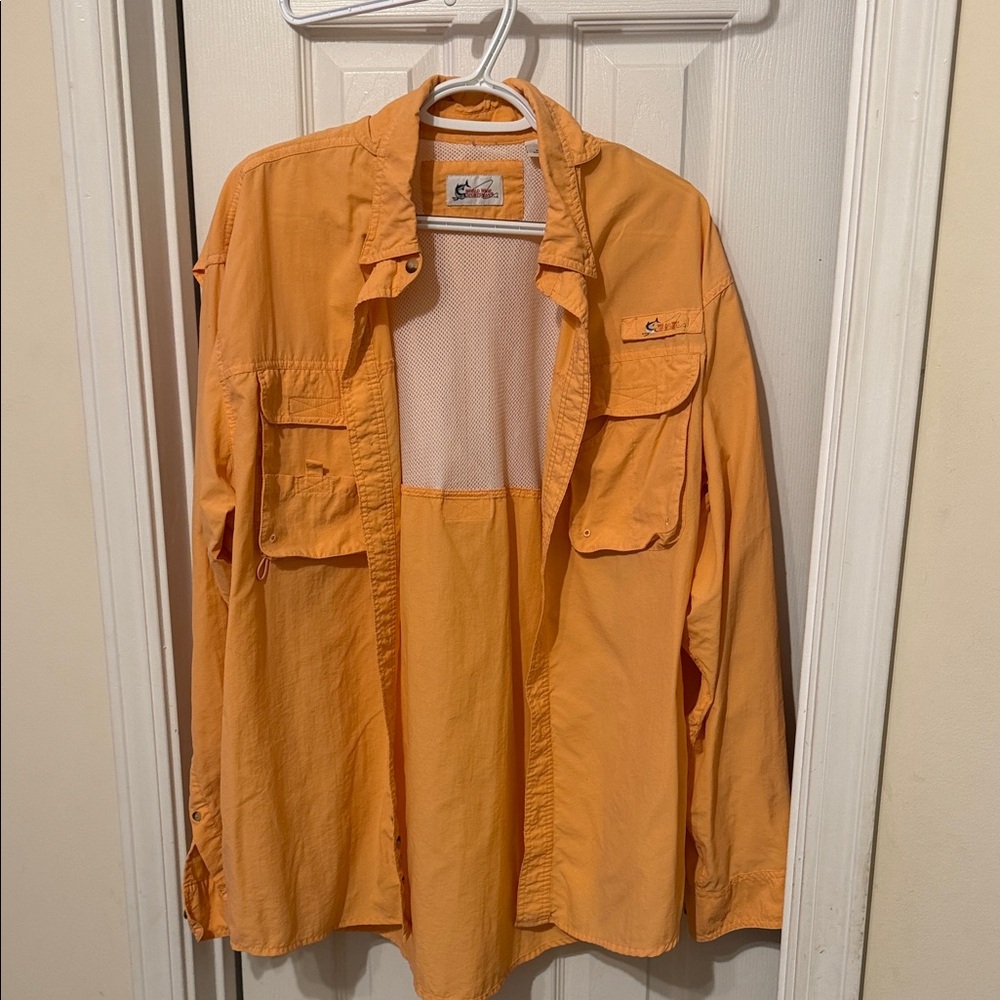 Bass Pro Shops Orange Men's Shirt